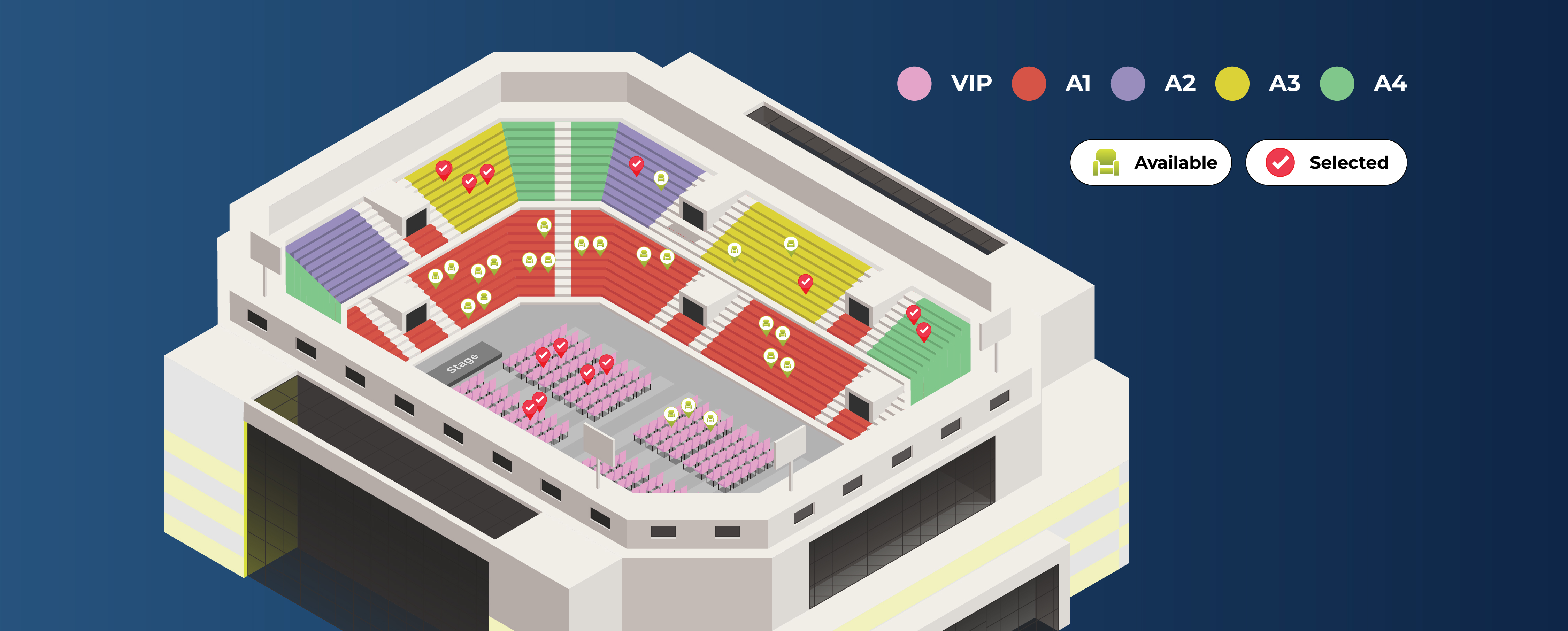 Interactive Seat Map